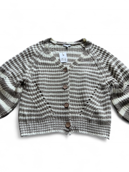 Miou Muse Sweaters - NWT Miou Muse striped knit cardigan